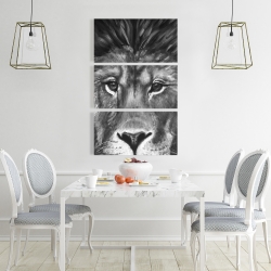 Toile 24 x 36 - Portrait de lion