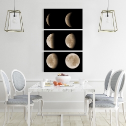 Canvas 24 x 36 - Eclipse in six phases