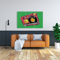 Toile 24 x 36 - Radio cassette