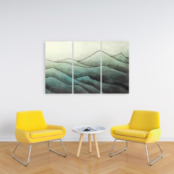 Toile 24 x 36 - Dans les vagues