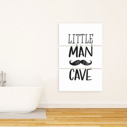 Toile 24 x 36 - Little man cave