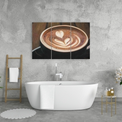 Toile 24 x 36 - Cappuccino artisanale