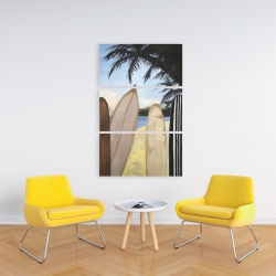 Canvas 24 x 36 - Surfboards