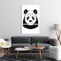 Canvas 24 x 36 - Geometric panda