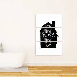 Canvas 24 x 36 - Home sweet home