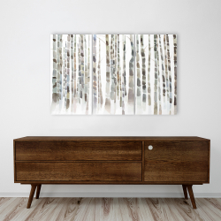 Canvas 24 x 36 - Birch trees forest
