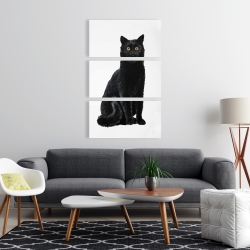 Canvas 24 x 36 - Black cat