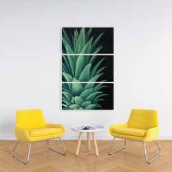 Toile 24 x 36 - Feuilles d'ananas