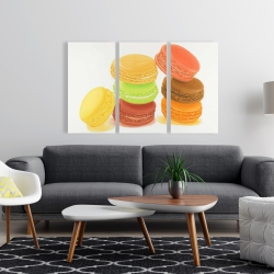 Canvas 24 x 36 - Delicious macaroons