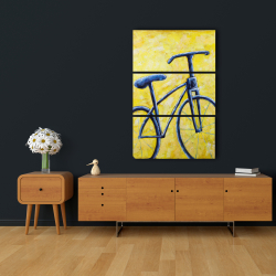 Toile 24 x 36 - Bicyclette bleue