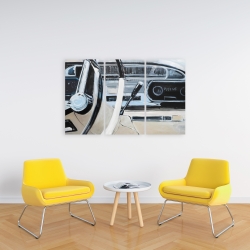 Canvas 24 x 36 - 1950s car dashboard