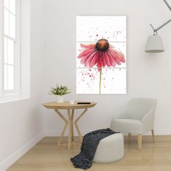 Canvas 24 x 36 - Pink daisy