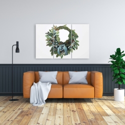 Canvas 24 x 36 - Christmas wreath