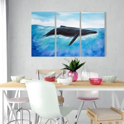 Canvas 24 x 36 - Blue whale