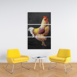 Canvas 24 x 36 - Beautiful rooster 2