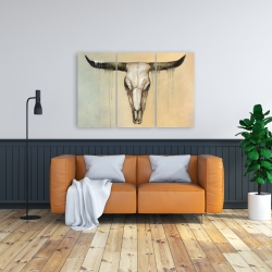 Canvas 24 x 36 - Bull skull