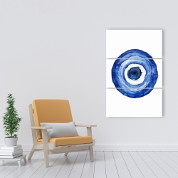 Toile 24 x 36 - Erbulus bleu l'œil du diable