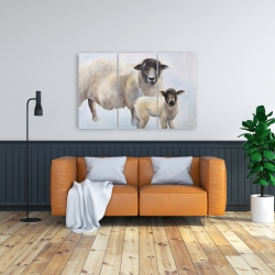 Canvas 24 x 36 - Sheep and its baby