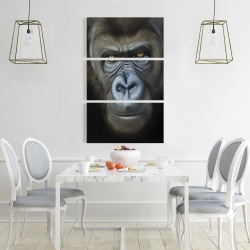 Canvas 24 x 36 - Gorilla face