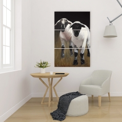 Canvas 24 x 36 - Two lambs