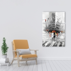 Toile 24 x 36 - Flatiron building grisâtre