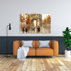 Toile 24 x 36 - Arc de triomphe en automne