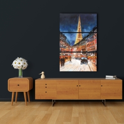 Toile 24 x 36 - Paris illuminé