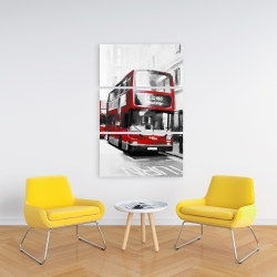 Toile 24 x 36 - Bus rouge londonien