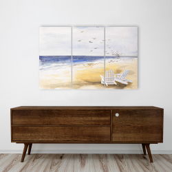 Canvas 24 x 36 - Day at the beach