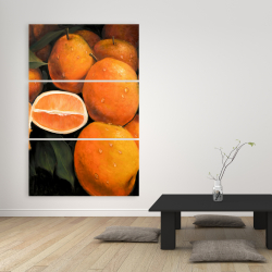 Canvas 40 x 60 - Fresh oranges