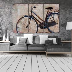 Canvas 40 x 60 - Industrial bicycle