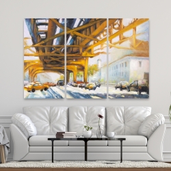 Toile 40 x 60 - Trafic sous le pont