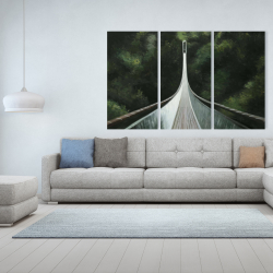 Canvas 40 x 60 - Steep bridge