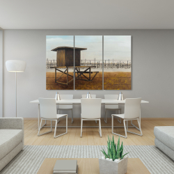 Canvas 40 x 60 - Newport beach lifeguard tower