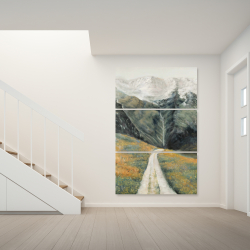 Toile 40 x 60 - Paysage montagneux