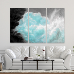 Canvas 40 x 60 - Turquoise clouds