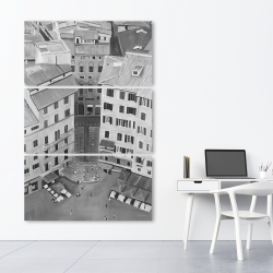 Canvas 40 x 60 - Siena city in italie