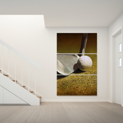 Toile 40 x 60 - Plan rapproché de golf