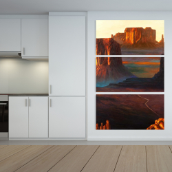 Toile 40 x 60 - Monument valley tribal park dans l'arizona