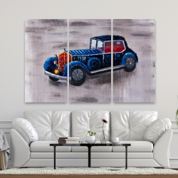 Toile 40 x 60 - Jouet de voiture