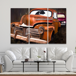 Canvas 40 x 60 - Old car crash