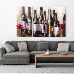 Toile 40 x 60 - Vin rouge