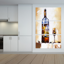 Canvas 40 x 60 - White wine