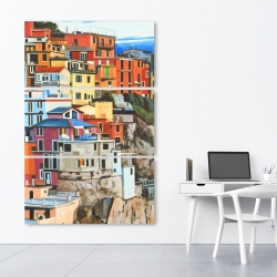 Toile 40 x 60 - Vue de manarola en italie