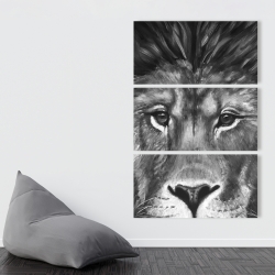 Toile 40 x 60 - Portrait de lion