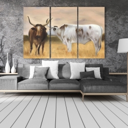 Canvas 40 x 60 - Nguni herd