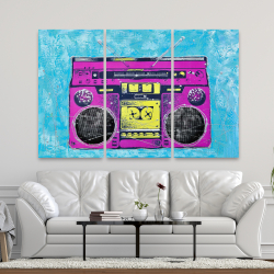 Toile 40 x 60 - Retro radio