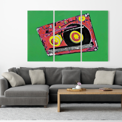 Toile 40 x 60 - Radio cassette