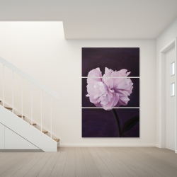 Toile 40 x 60 - Magnifique fleur mauve