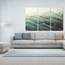 Toile 40 x 60 - Dans les vagues